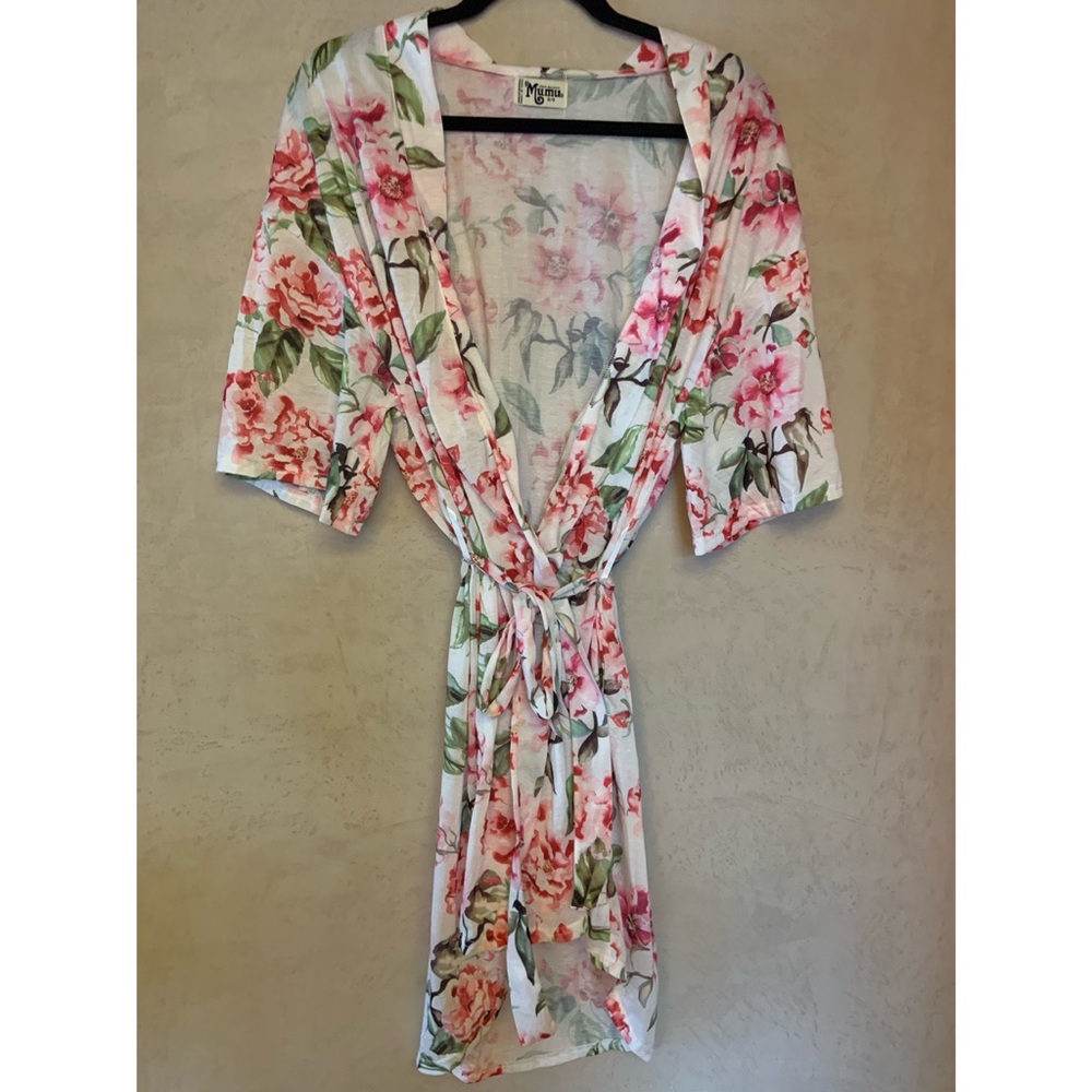✨💐 Floral shawl/kimono/beach cover up 💐✨